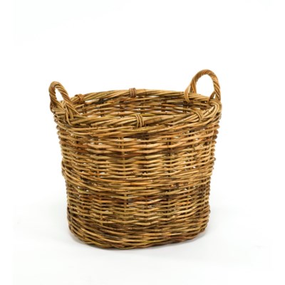 Cottage Blanket Basket